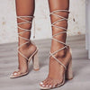 Ankle Lace High Heels