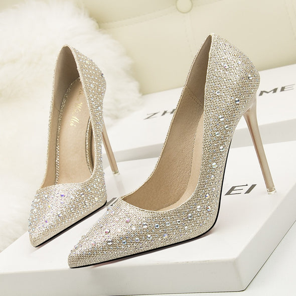 Sexy Rhinestone Heels (6 Styles To Choose From)