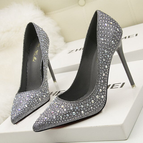 Sexy Rhinestone Heels (6 Styles To Choose From)