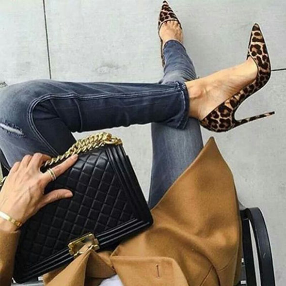 Leopard Print Sexy Stilettos