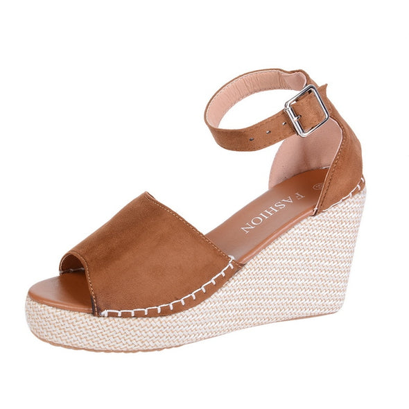 Summer Breeze Wedge Sandals (Available In 3 Colors)